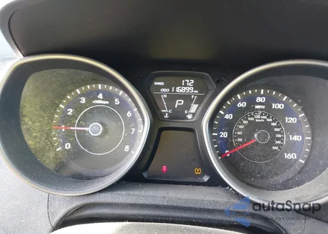 2013 Hyundai Elantra Limited из США, поврежденный, VIN 5NPDH4AE4DH184802